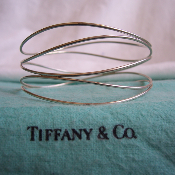 Tiffany & Co. Elsa Peretti Five Row Wave Bracelet